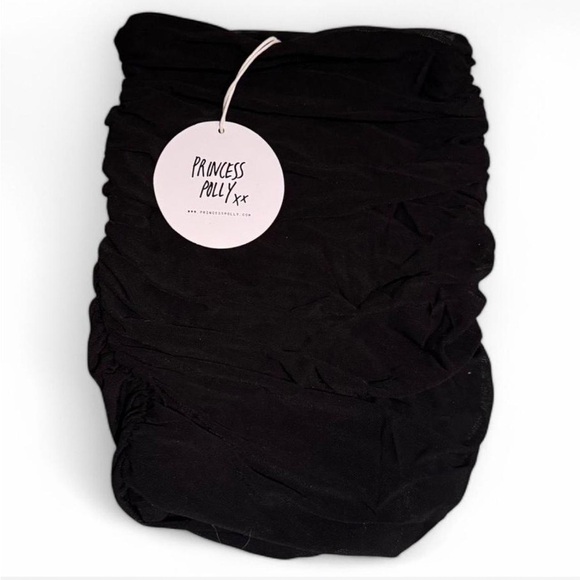 Princess Polly Black Bodycon Skirt - New with Tags from Beacon Set - Picture 2 of 3